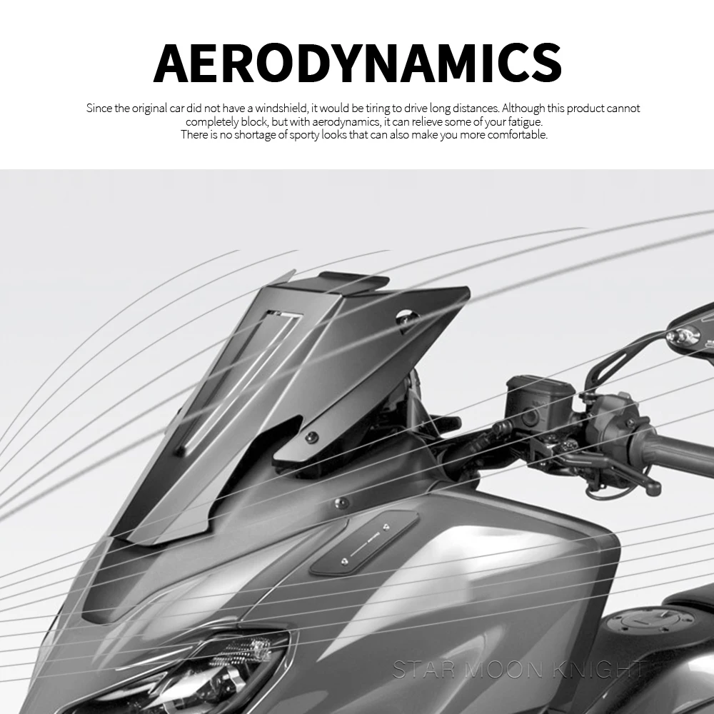 Ветрозащитный экран для мотоцикла алюминиевый ветровой YAMAHA TMAX T-MAX 560 TMAX560 T-MAX560 2022