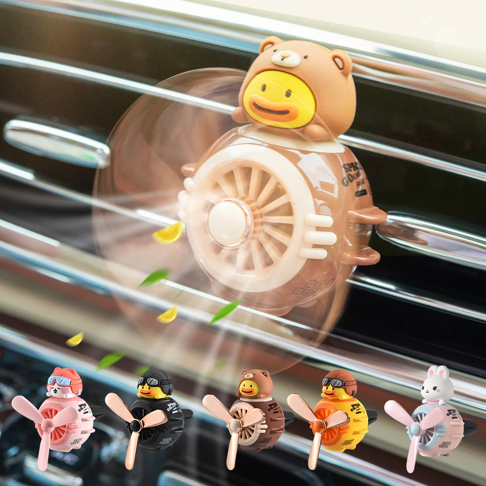 

Car Air Fresheners Cute Cat Pilot Automotive Air Outlet Creative Car Perfume Fragrance Automotive Decoration Air Fresheners