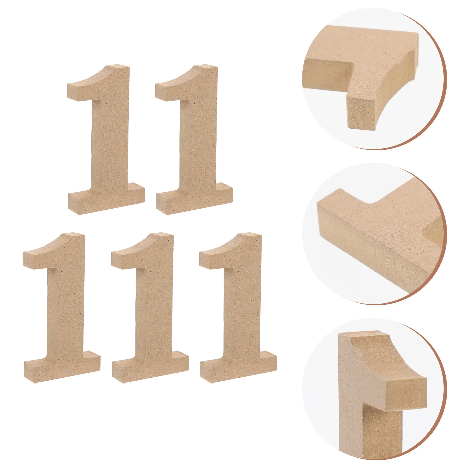 

Number Wooden Wood Sign Signs Numbers Unfinished Table Paper Mache Wedding Blank Rustic Freestanding Board Decor Letters Door
