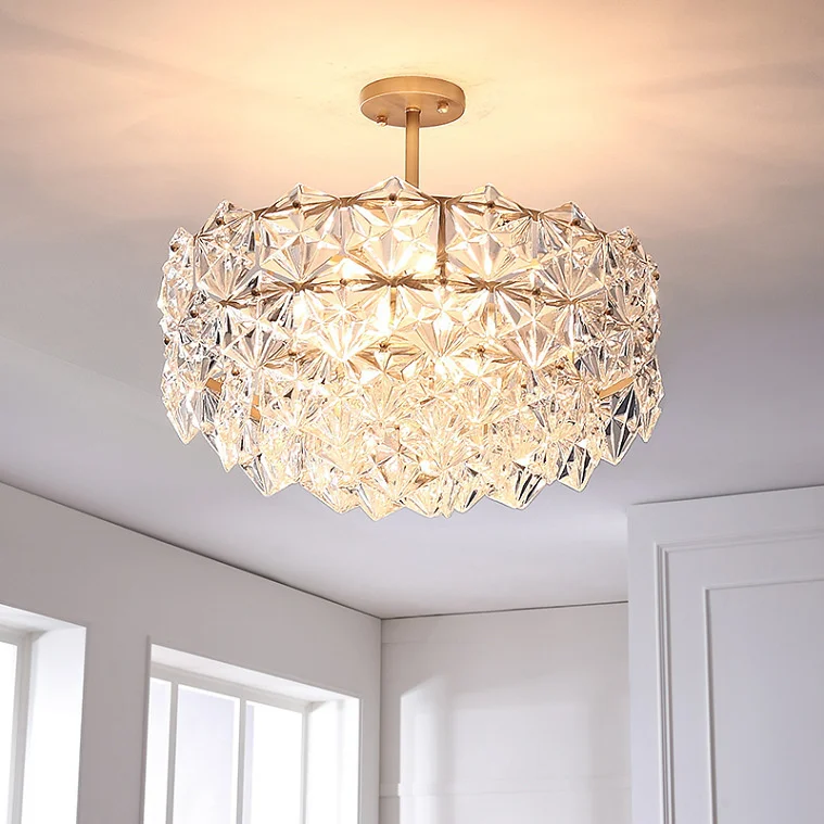 

Винтажная Светодиодная потолочная люстра, Европейский железный светильник для украшения дома, Роскошный дизайнерский осветительный прибо...