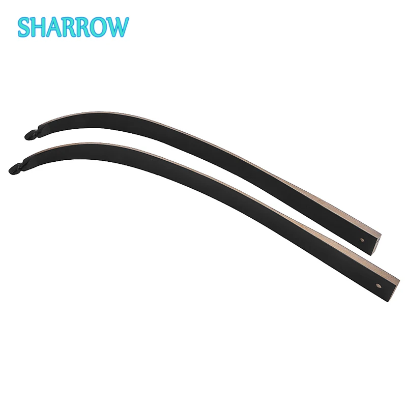 F163 1 Pair Archery Accessories Recurve Bow Limbs 30-55Lbs  Fishing Darts Bow and Arrow for Hunting Shooting Training Camping