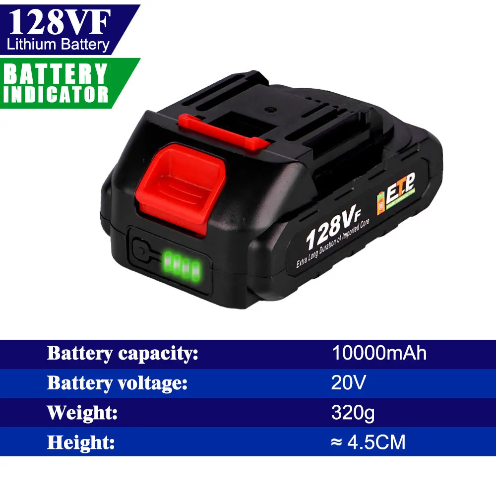 Аккумуляторная батарея BL1860 B 18 в 20000 мАч резервная для Makita BL1850B BL1840 BL1815