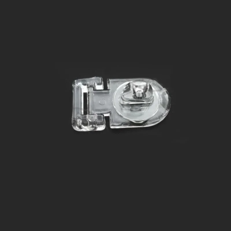 

100PCS/LOT HIGH QUALITY L45x26mm With Hole Diameter 5.5mm Clear Crystal Transparent Acrylic Hinge Drawer Door Lock Catch