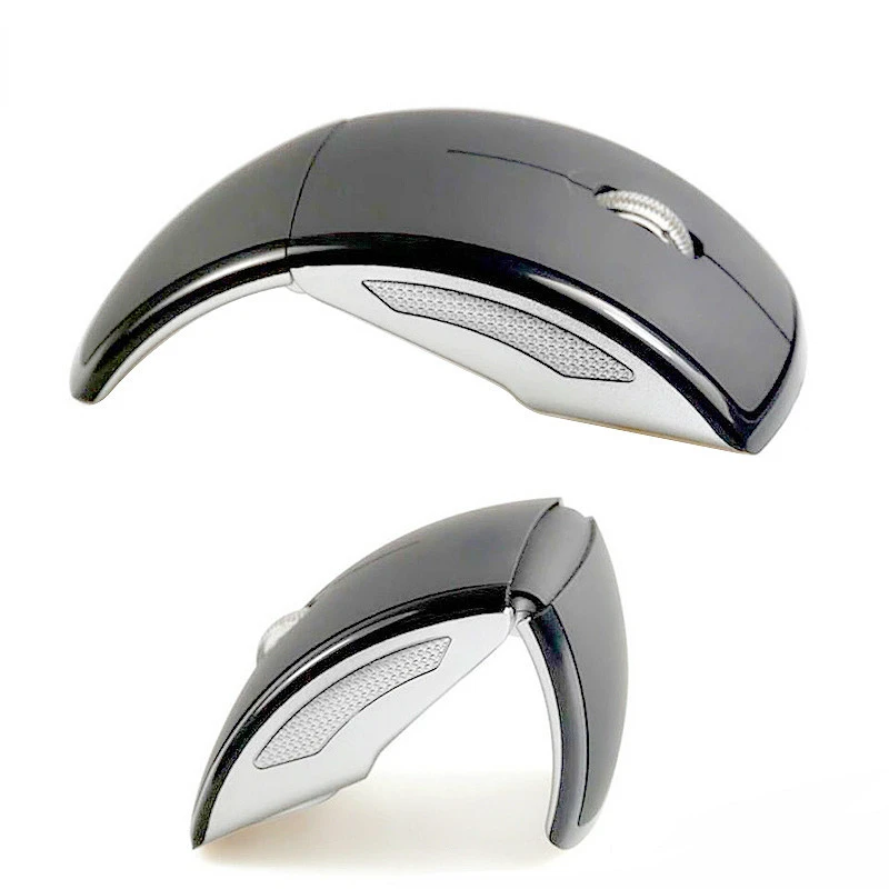 

2.4G Folding Wireless Optical Mouse computer cordless professional flexible usb dongle mice for Laptop Desktop computer