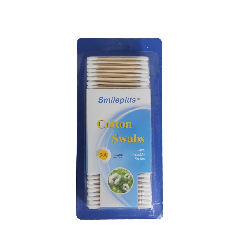 300 PCs Boxed Cotton Swab Eye Makeup Home Use Baby Care Health Multi-Purpose | Красота и здоровье
