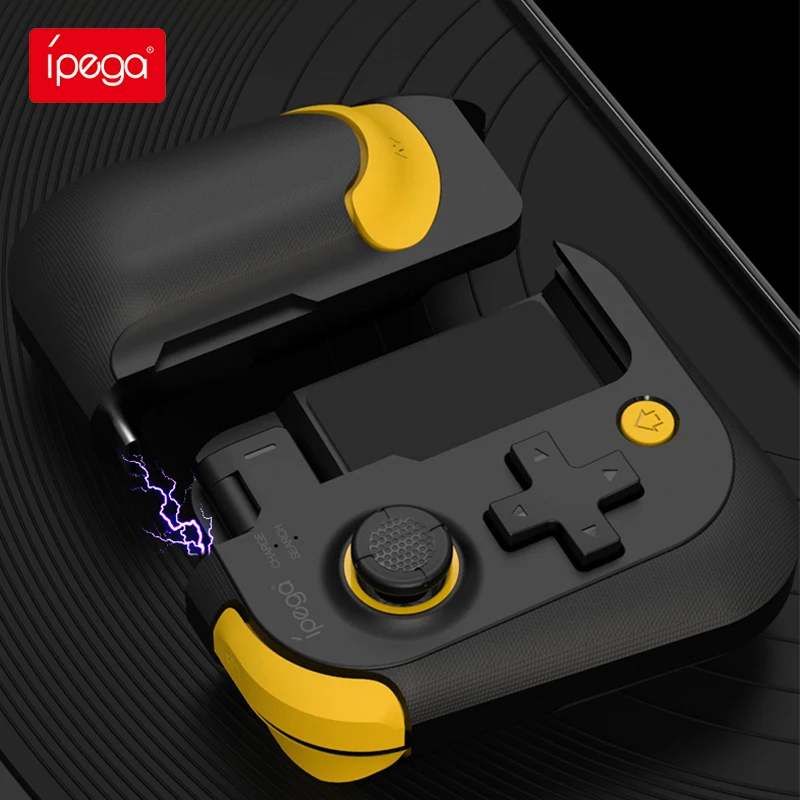 Ipega PG-9211 Mobile Phone Gamepad Bluetooth Wireless Game Controller Deformable Joystick for iOS Android with Storage bag