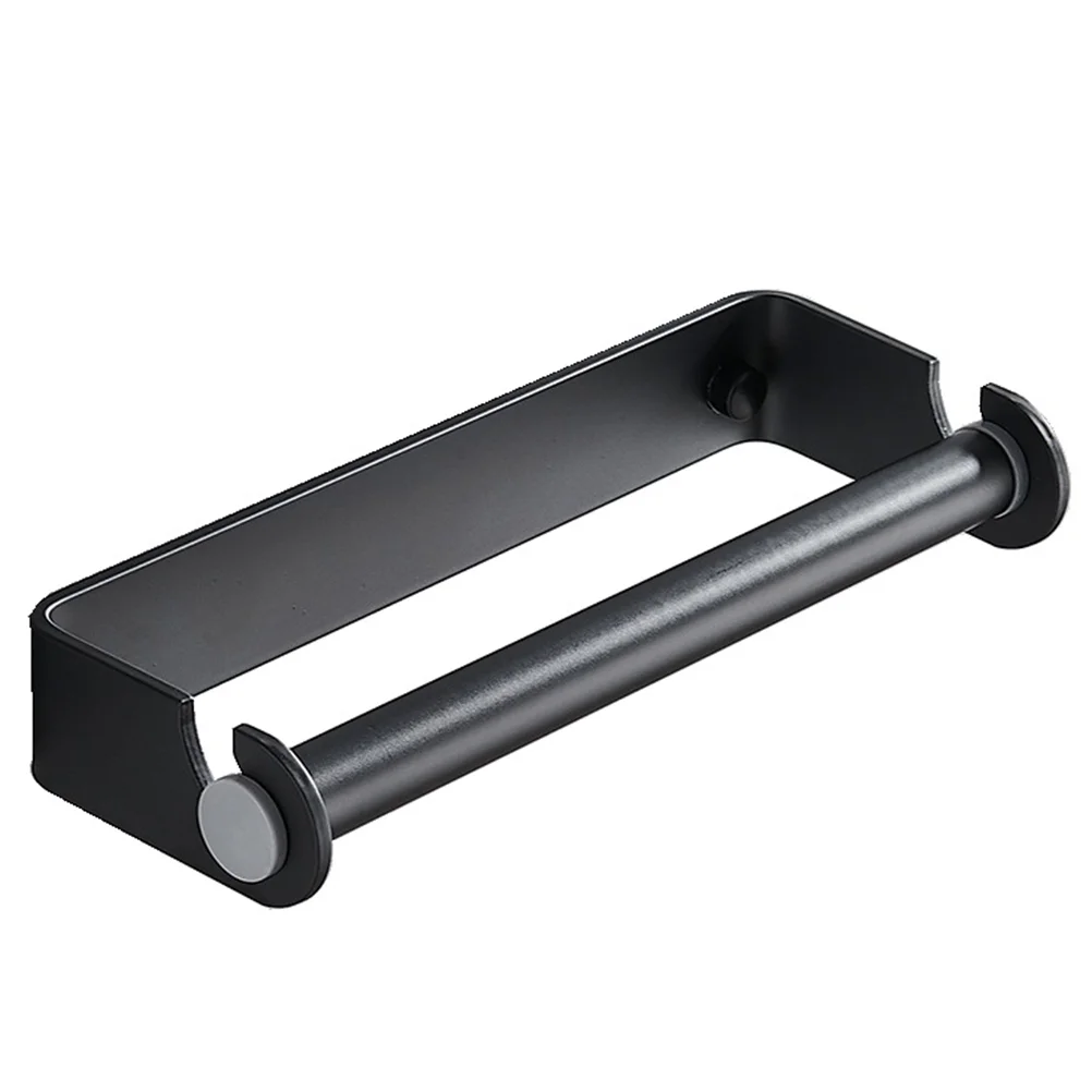 Roll Paper Holder Home Kitchen Use Multifunction Removable Hanger