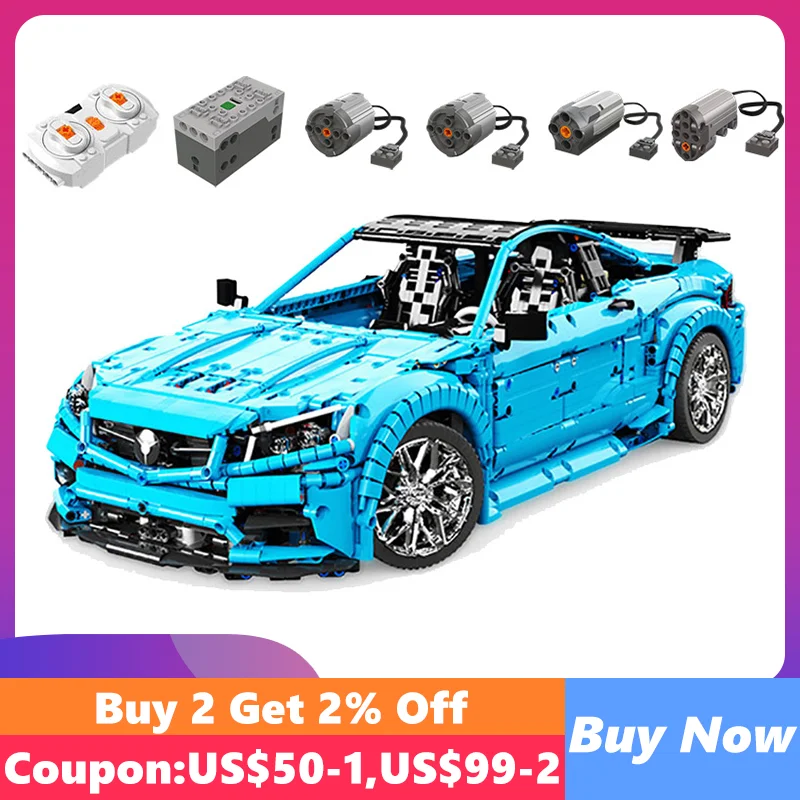 Конструктор T5002 C63 с дистанционным управлением через приложение