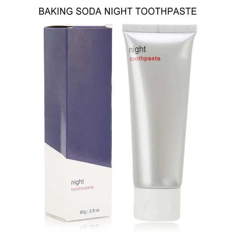 

80g Baking Soda Oral Cleaning Repair Mint Flavor Remove Tooth Stains Tooth Repair Night Tooth Whitening Toothpaste b