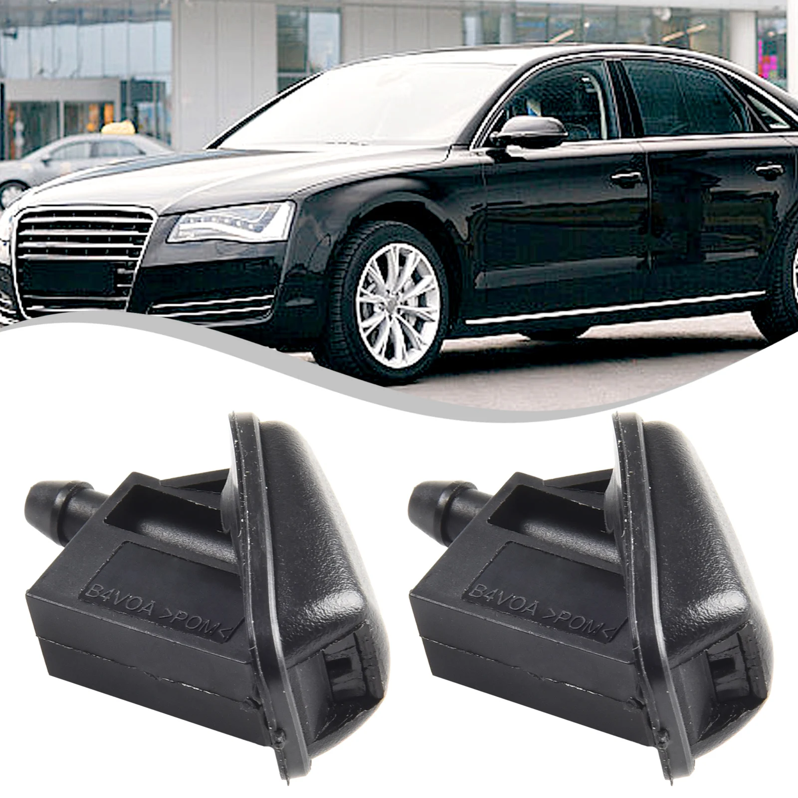 Автомобильные аксессуары насадки для омывателя авто 1708176 ABS пластик БМ 5117666 АА AB