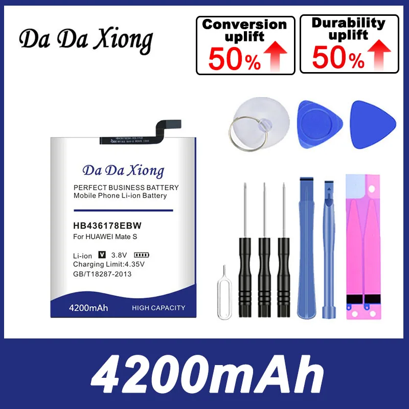 

DaDaXiong 4200mAh HB436178EBW Аккумулятор для Huawei Mate S CRR-CL00 Phone