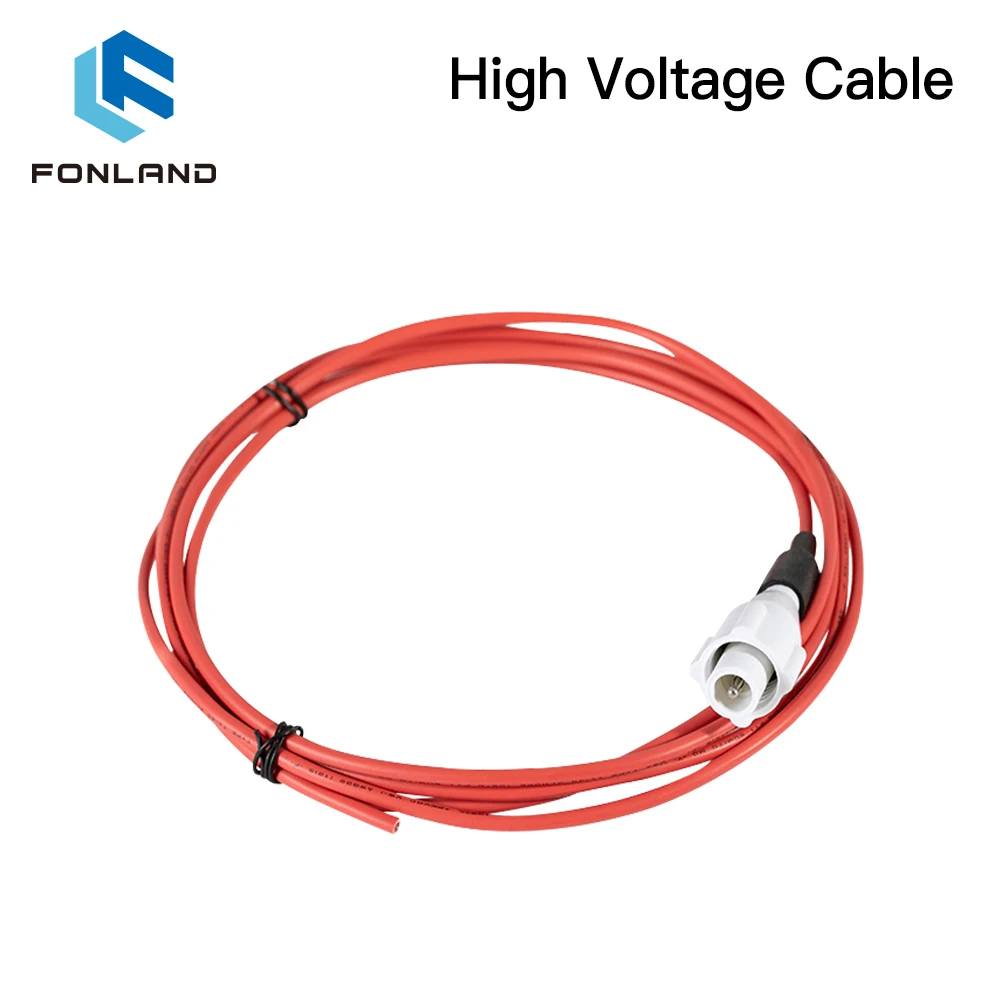 FONLAND High voltage Cable 1.5M Length for CO2 Laser Power Supply and Laser Tube Laser Engraving and Cutting Machine enlarge