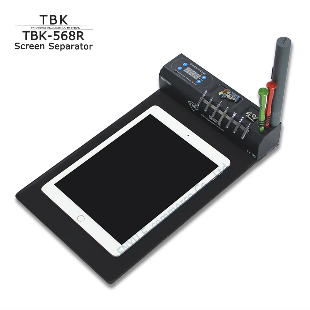 TBK-568R LCD screen splitter for mobile phone iPad screen repair thermostat 110-220V adjustable split screen tool