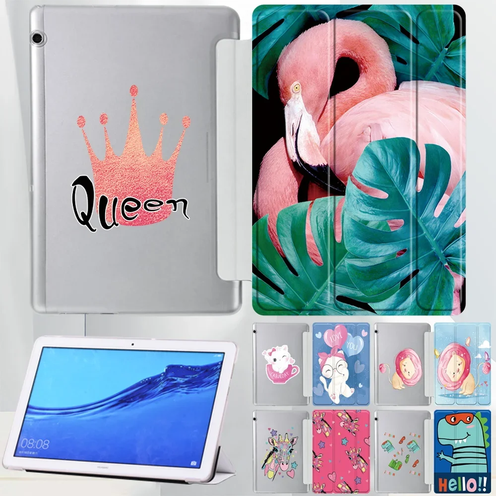 Для Huawei MediaPad T3 10 9 6 дюйма / T5 1 противоударный чехол из искусственной кожи с супер