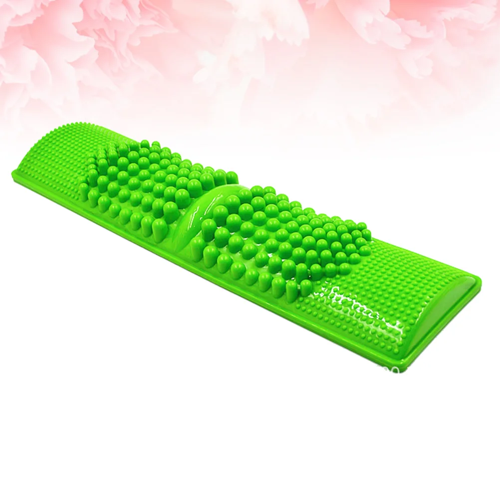

1pc Foot Massage Mat Foot Massager Plastic Pebble Toe Pressure Plate Massage Pad (Random Color)