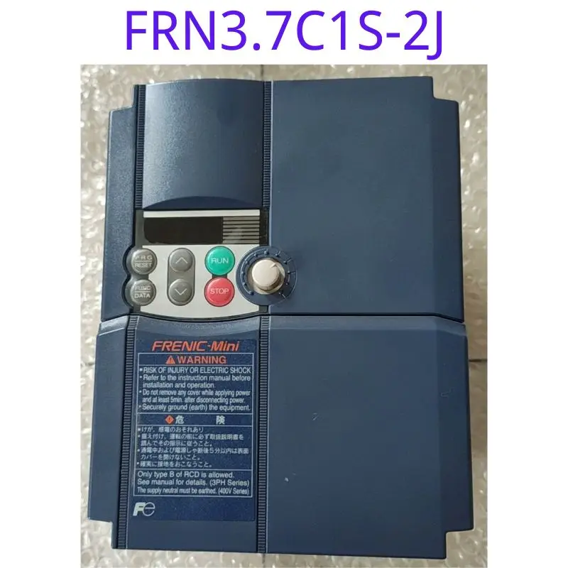 

Used frequency converter FRN3.7C1S-2J 220V 3.7KW, perfect color and function tested intact