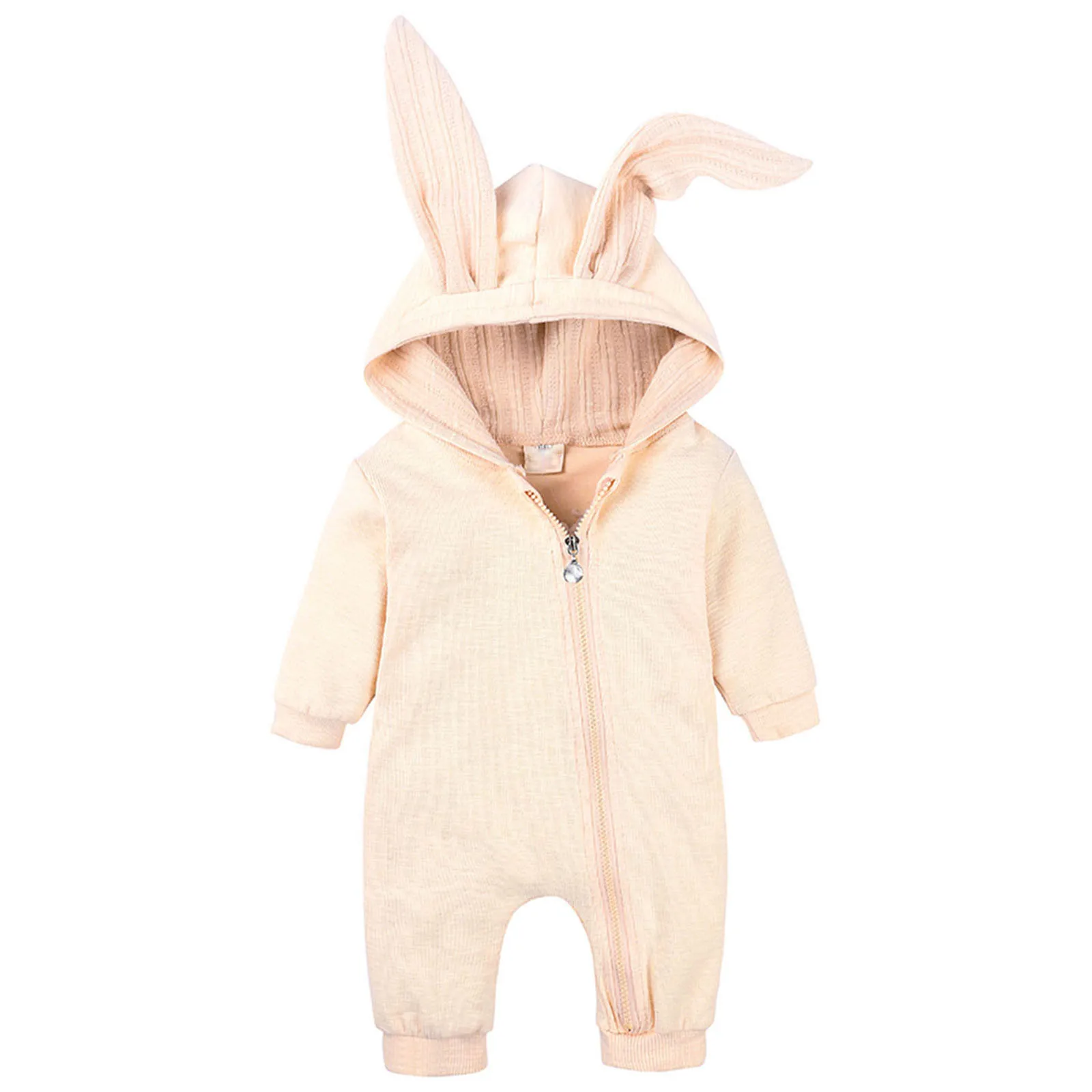 

Boys Romper Infant Solid Ear Baby Zipper Clothes Jumpsuit Rabbit Hooded Girls Boys Boy Romper 9 Months 4t Rompers Boys