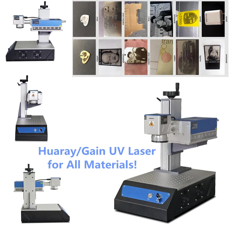 UV laser marker for metal and non-metal