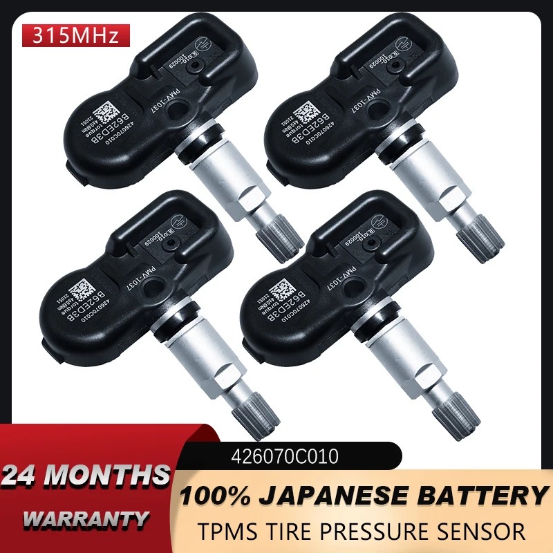 TPMS Датчик для TOYOTA 4 runner CAMRY COROLLA HIGHLANDER MATRIX RAV4 TUNDR SEQUOIA TACOMA датчик давления в шинах 426070C010 315 МГц