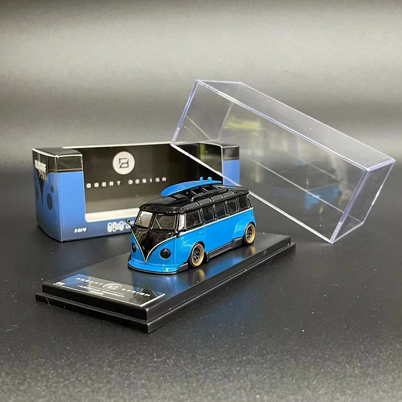 

Inspire 1:64 Model Car T1 Bus Alloy Die-cast Vehicle Display Collection - Blue