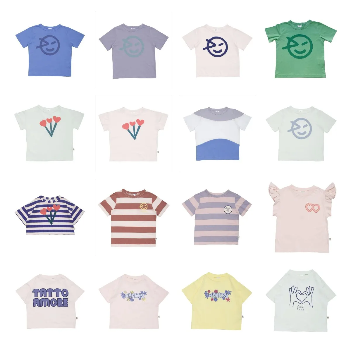 

23 summer wyn same children's short-sleeved T-shirt