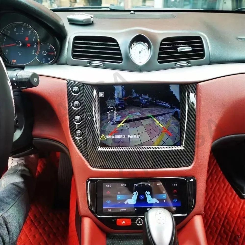 QLED Android 13 автомобильный радиоприемник для Maserati GT 2007-2015 GPS мультимедийный