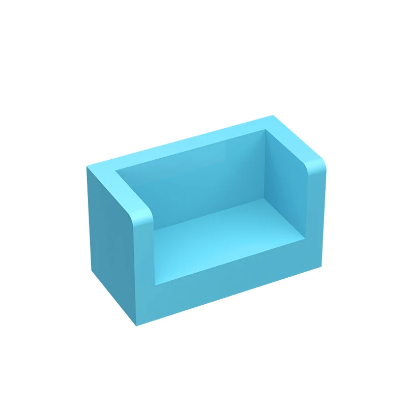 

10pcs 23969 35387 35391 Panel 1x2x1 with Rounded Corners and 2 Sides Assemble Building Parts Bricks Accessories Blocks DIY Toy