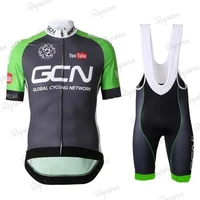 new gcn cycling set 2022 summer mtb bike clothing pro team bicycle jersey sportswear maillot ropa ciclismo cycling jersey set