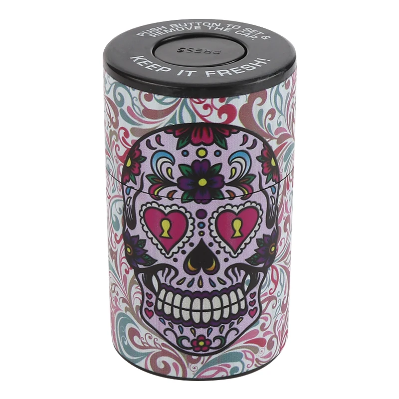 

Smell Proof Jar Vacuum Containers For Store Tobacco Herb Spices Jars Hermetic Sealed Bottles for Smoking Accessories