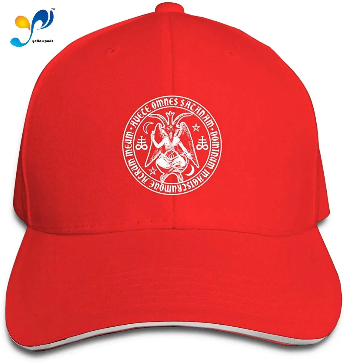 

Baphomet Lucifer Devil Men's Girl's Classical Hat Fashionable Peak Cap Cap