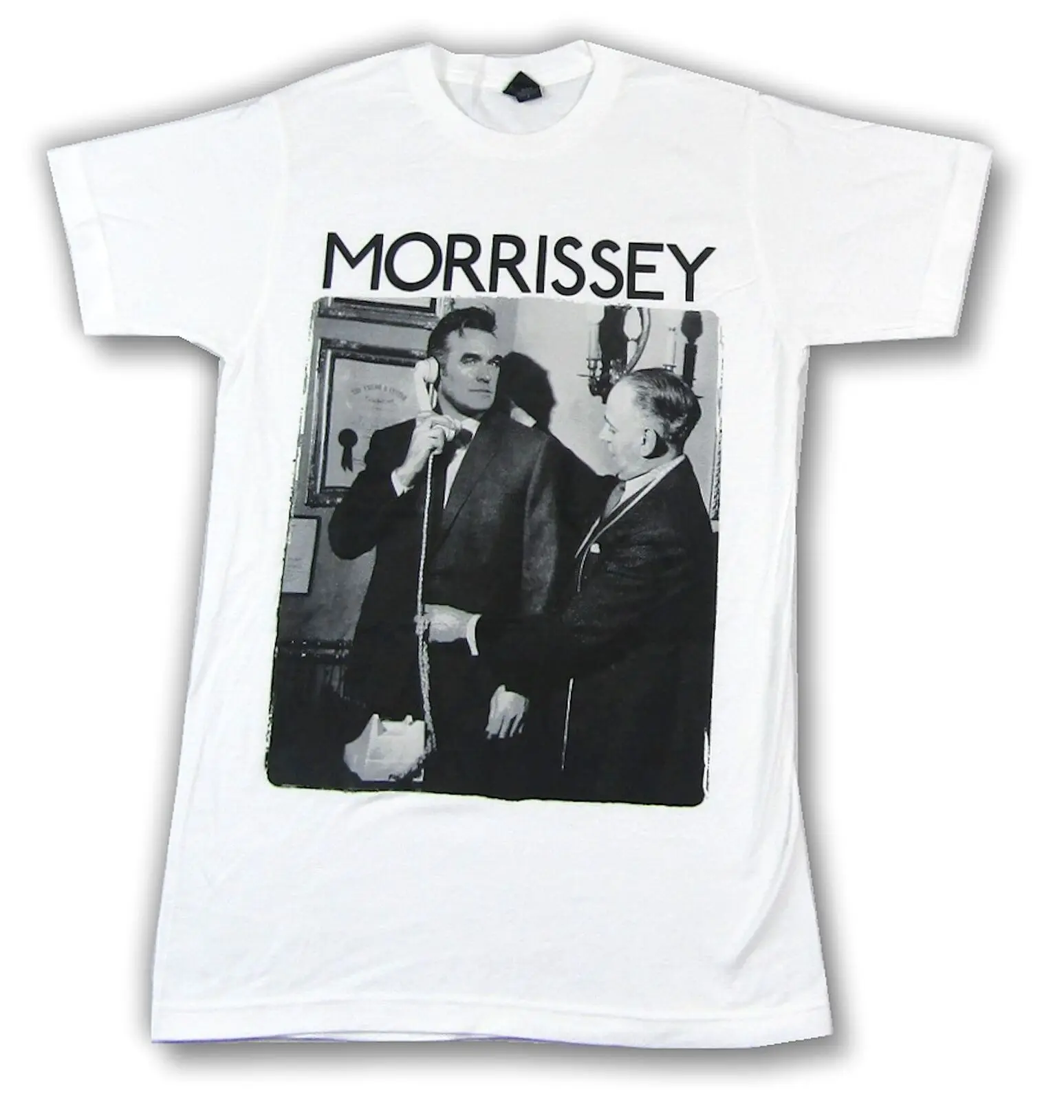 

Morrissey Tailor White T Shirt New Merch Smiths