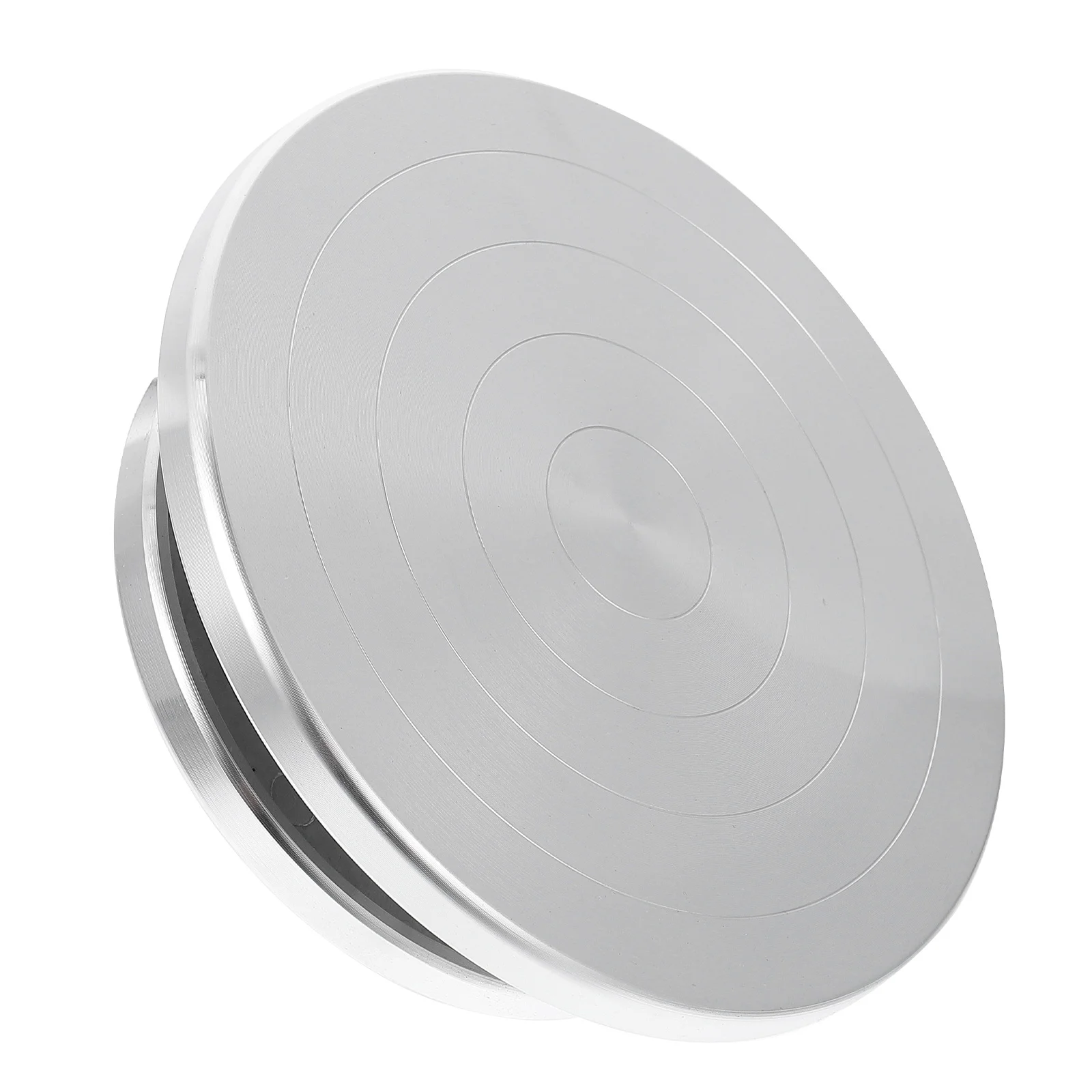 

Cake Turntable Pottery Stand Wheel Revolving Sculpting Rotating Plate Clay Alloyswivel Sculpture Cupcake Crafts Aluminum Table
