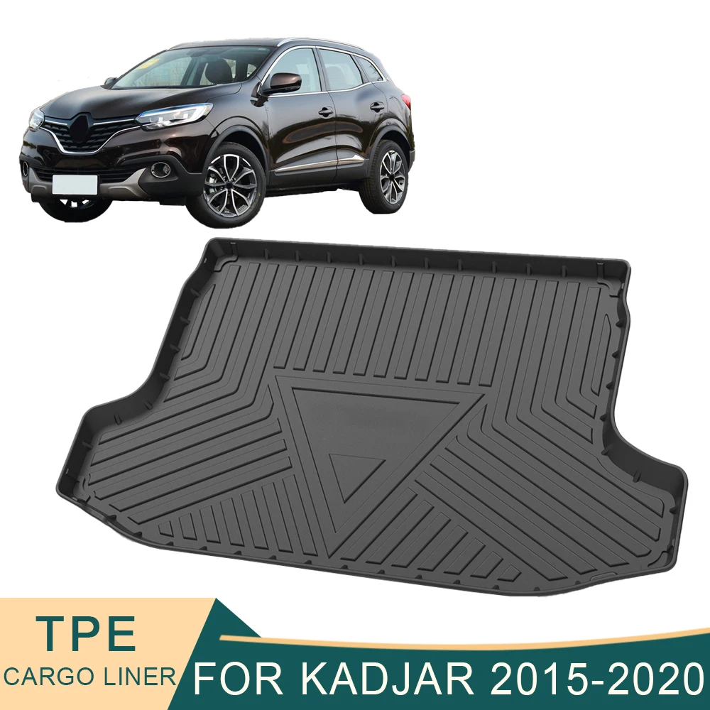 

Нескользящие Коврики для багажника Renault Kadjar 2015-2020 из ТПЭ