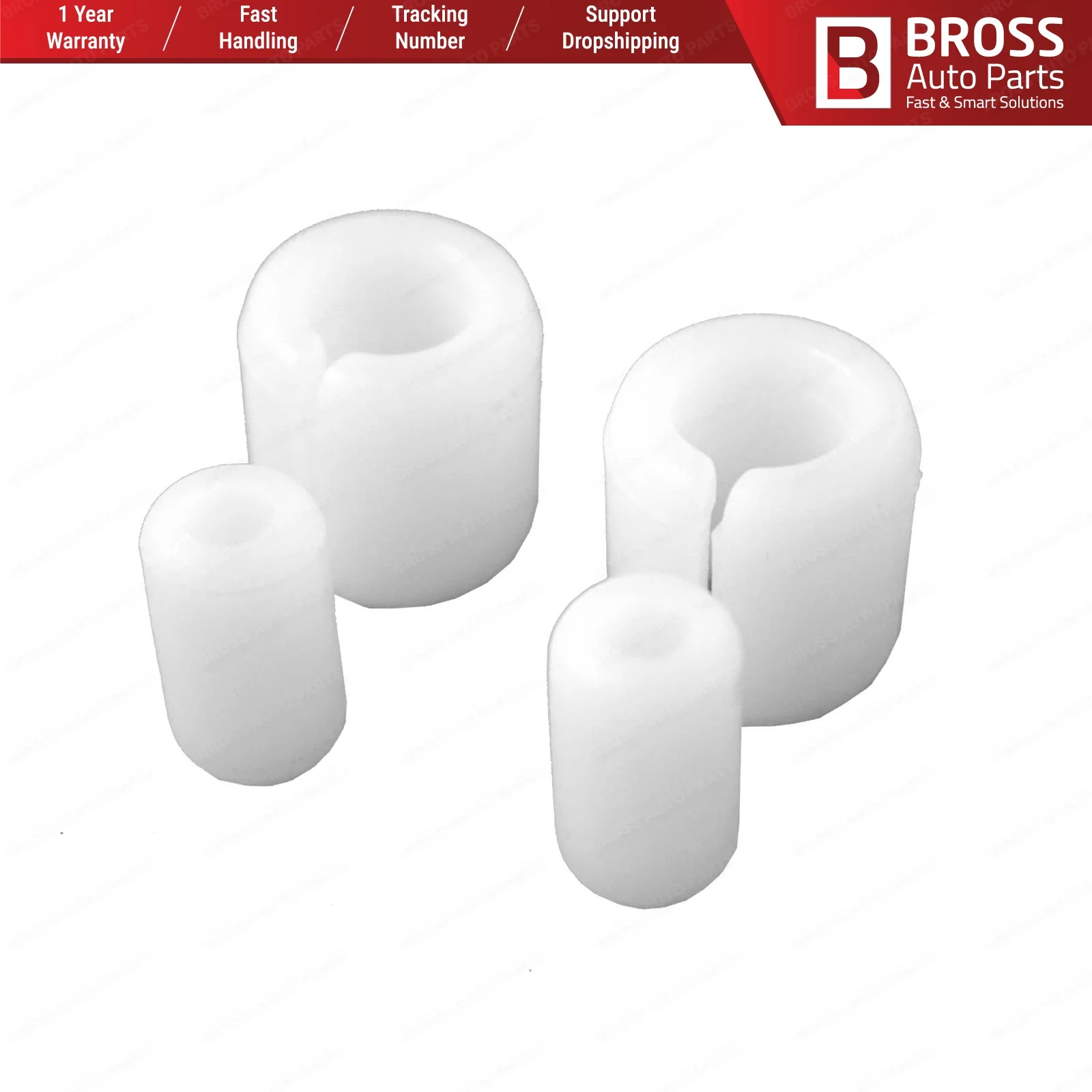 2 набора подвижные штифты клипсы Bross BWR5117 6N0839511 22687062 для VW Skoda Seat Audi Ford Lincoln