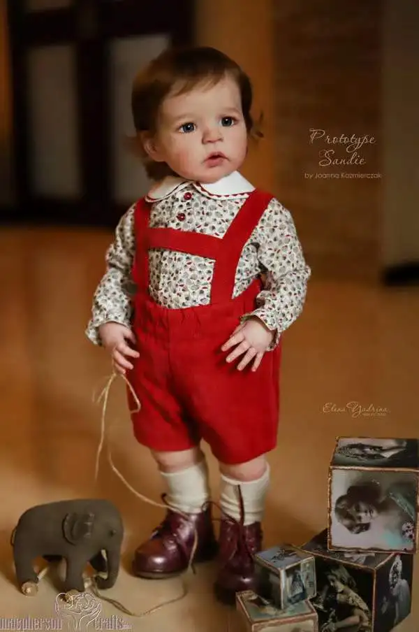 Кукла реборн FBBD 25 дюймов популярная редкая ограниченная серия с телом и глазами