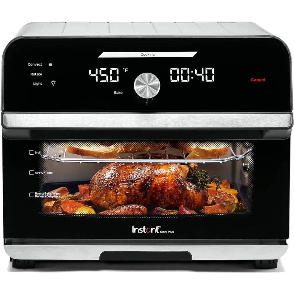 

Instant Omni Plus 19 QT/18L Air Fryer Oven Combo, 10-in-1 Function, App with Over 100 Recipes, Stainless Steel