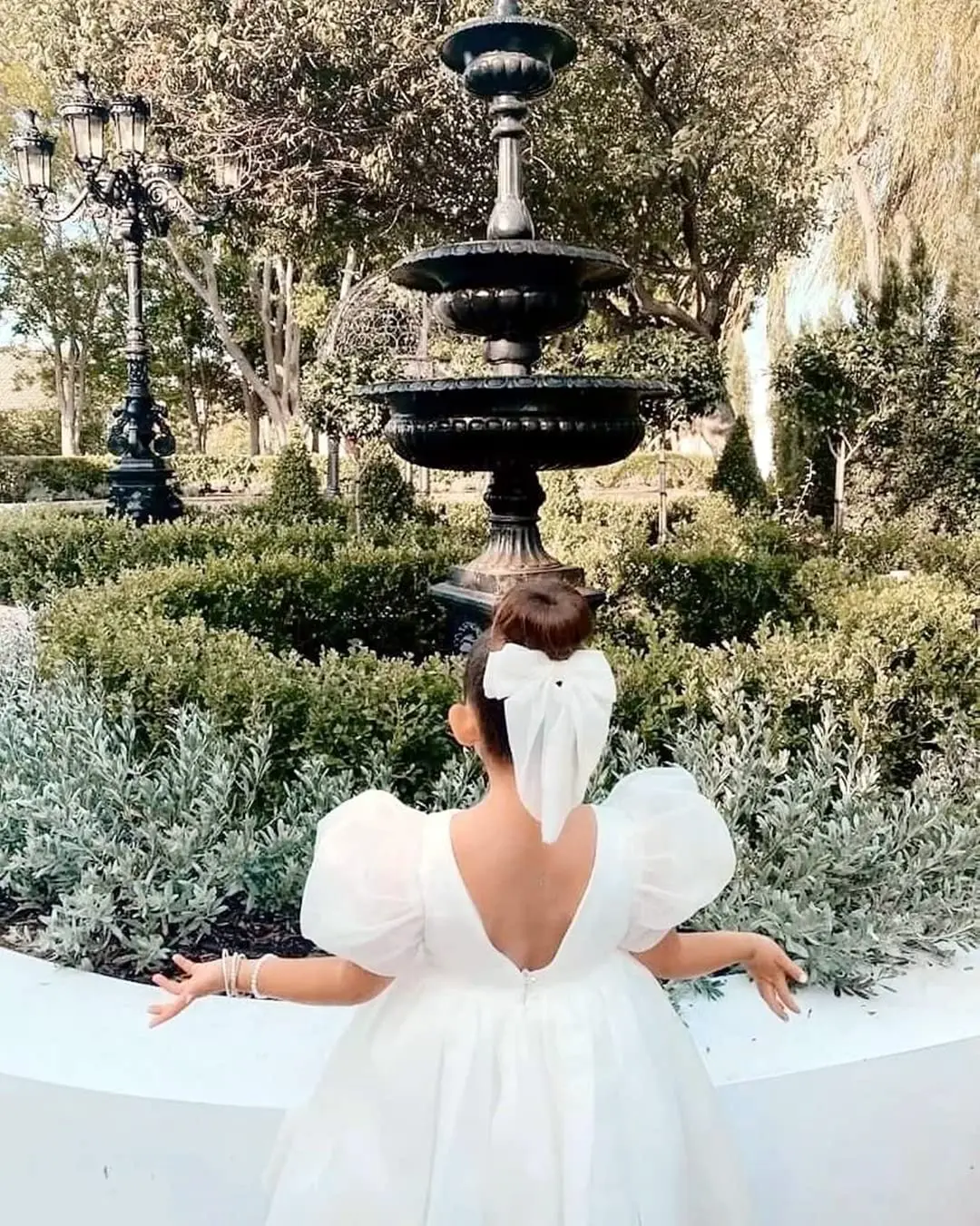 Женская Тюлевая юбка-пачка из органзы с пышными рукавами Twirly Babydoll расклешенное