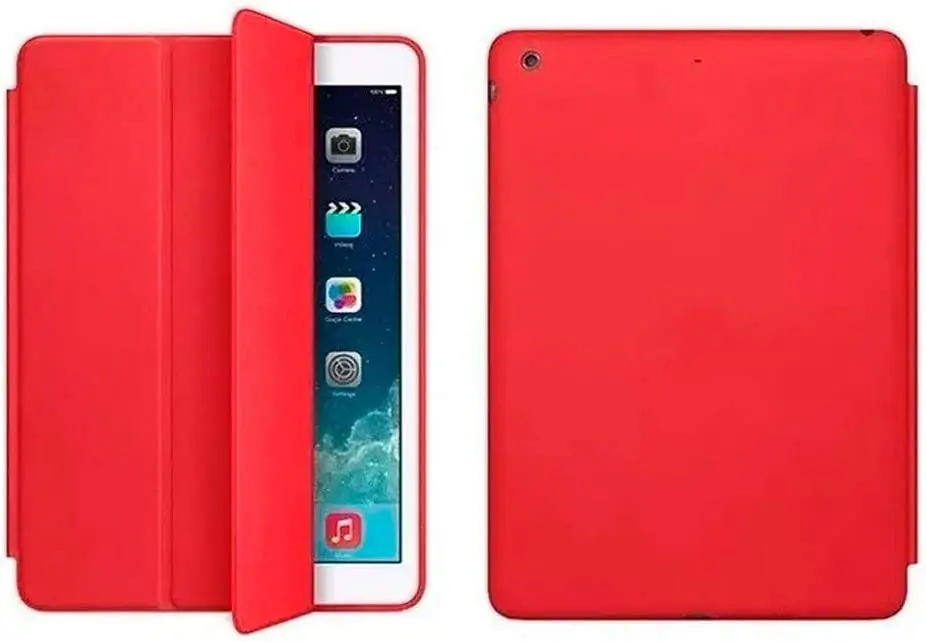 

2023 Capa Case Cover Para Ipad 5 (2017) 9.7 A1822 A1823 Cor Vermelho