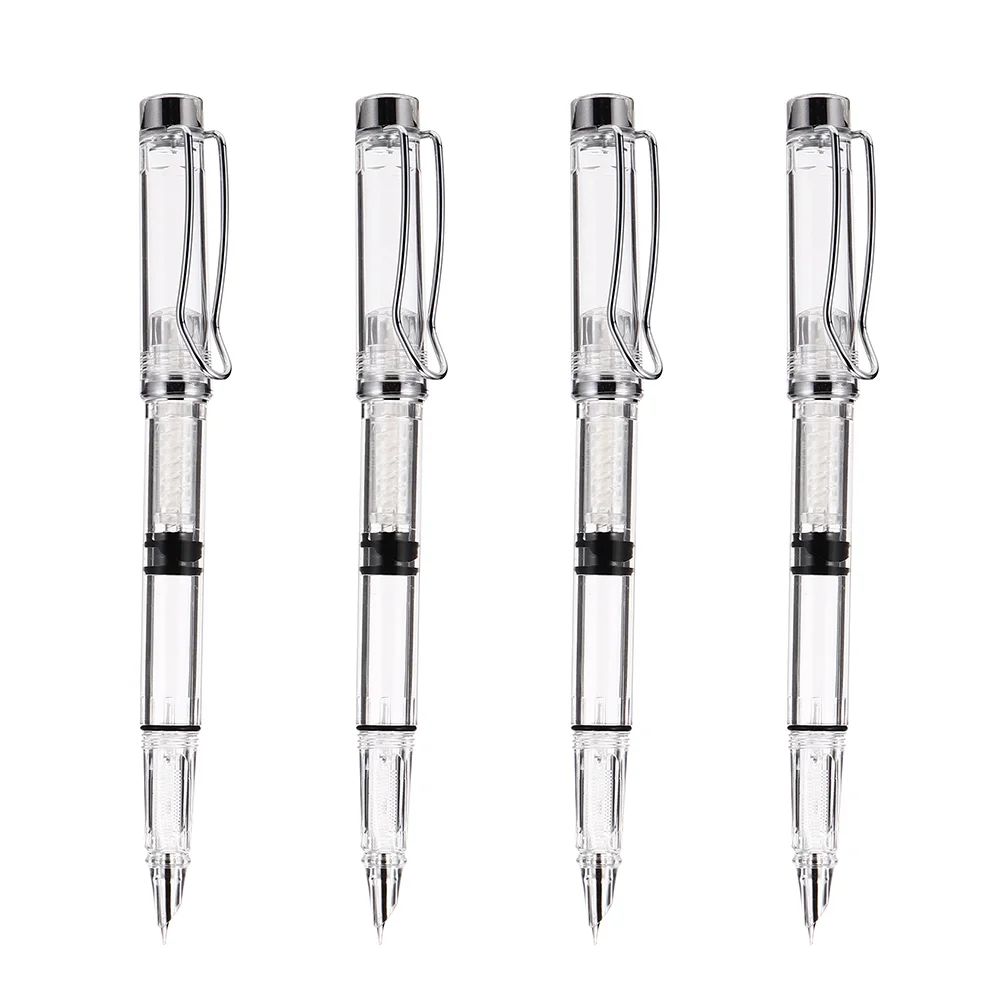 

Pen Fountain Writing Ink Clear Cartridge Calligraphy Converter Nib Fine Pens Students Kidsstudent Refillable Chinese Signature