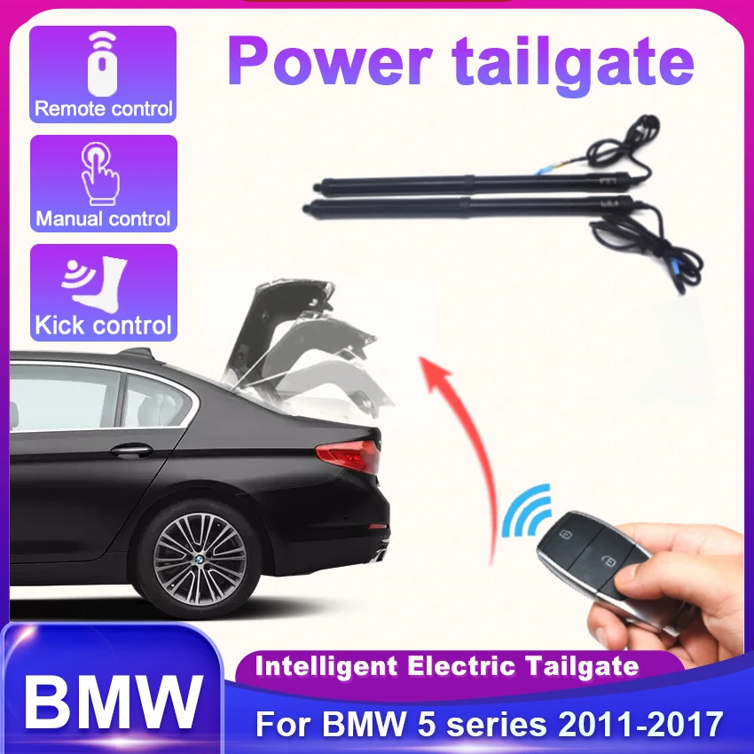

Original Smart Electric Tailgate Automatic Trunk With Double Struts For BMW 5 series 2011-2017 opening drift drive kit sensor