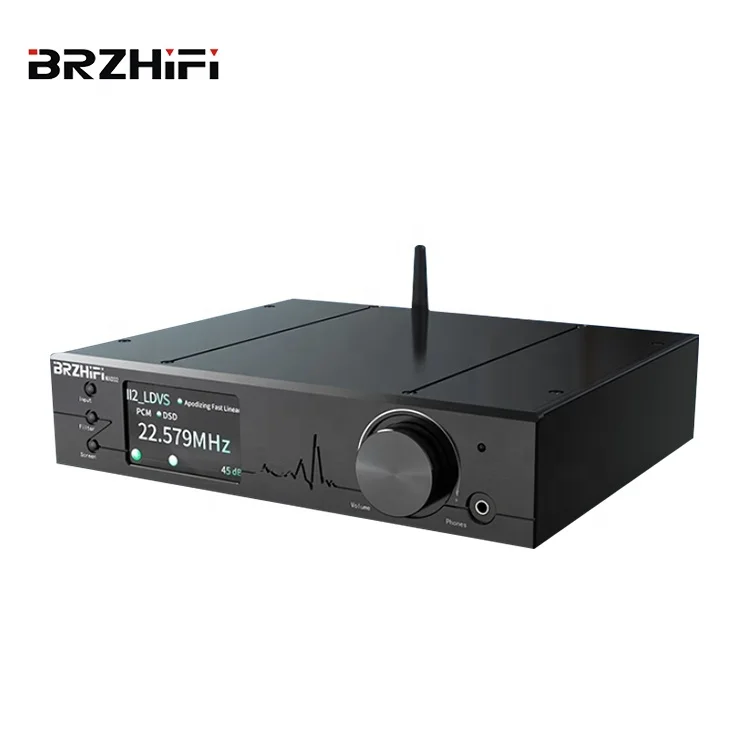 Фото Новинка: Hi-Fi усилитель-ЦАП с двумя ядрами ES9038PRO, алюминиевый корпус, Hi-Fi, BT5.0, LDAC для дома №1