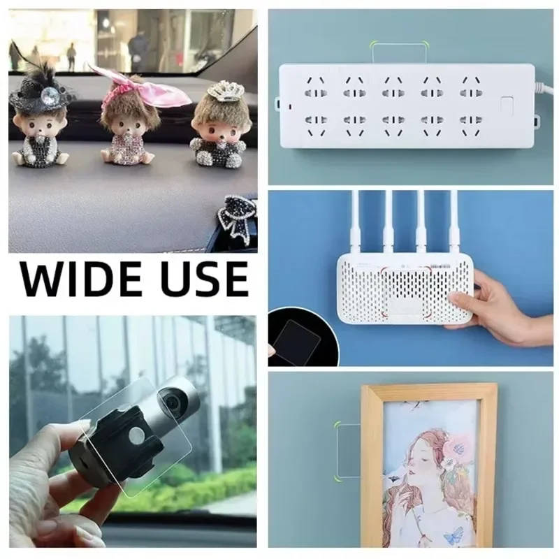 6 см прочная двусторонняя лента ПВХ прозрачные квадратные настенные клейкие