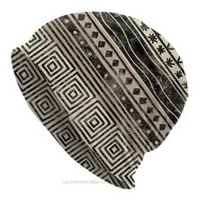Hip Hop Winter Warm Beanie Hats African Geometric Pattern Skullies Beanies Hat Bonnet Special Caps M