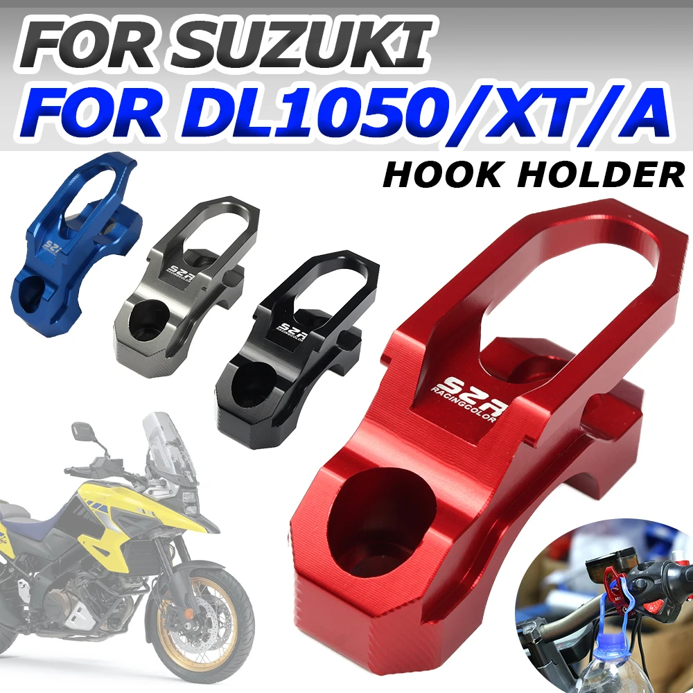 

For Suzuki V-Strom DL 1050 XT A Vstrom 1050XT DL1050 DL1050XT Motorcycle Accessorie Helmet Hook Luggage Clamp Bag Holder Hanger