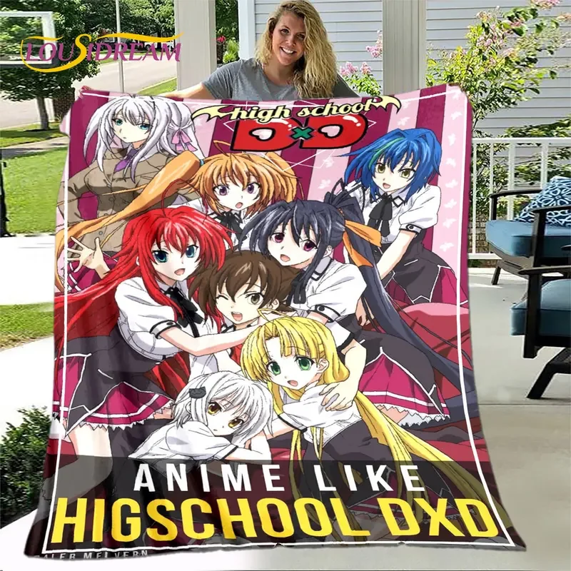 Пикантное мягкое плюшевое аниме одеяло для старшей школы D× D покрывало гостиной