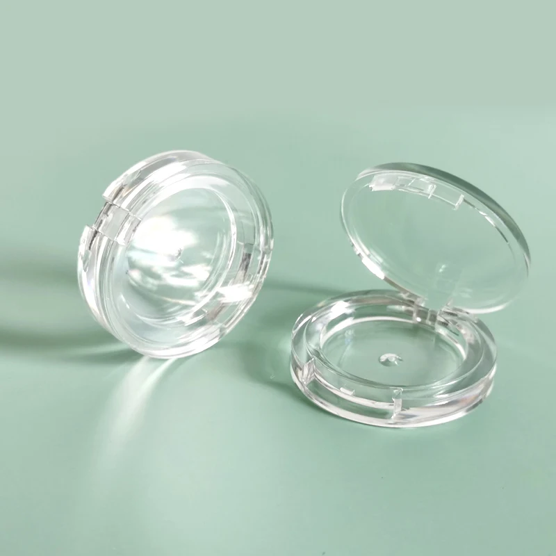 

Y008 In Stock Empty Pans Eyeshadow Palette Professional Large Makeup Box Private Label Blank Pattern Fill