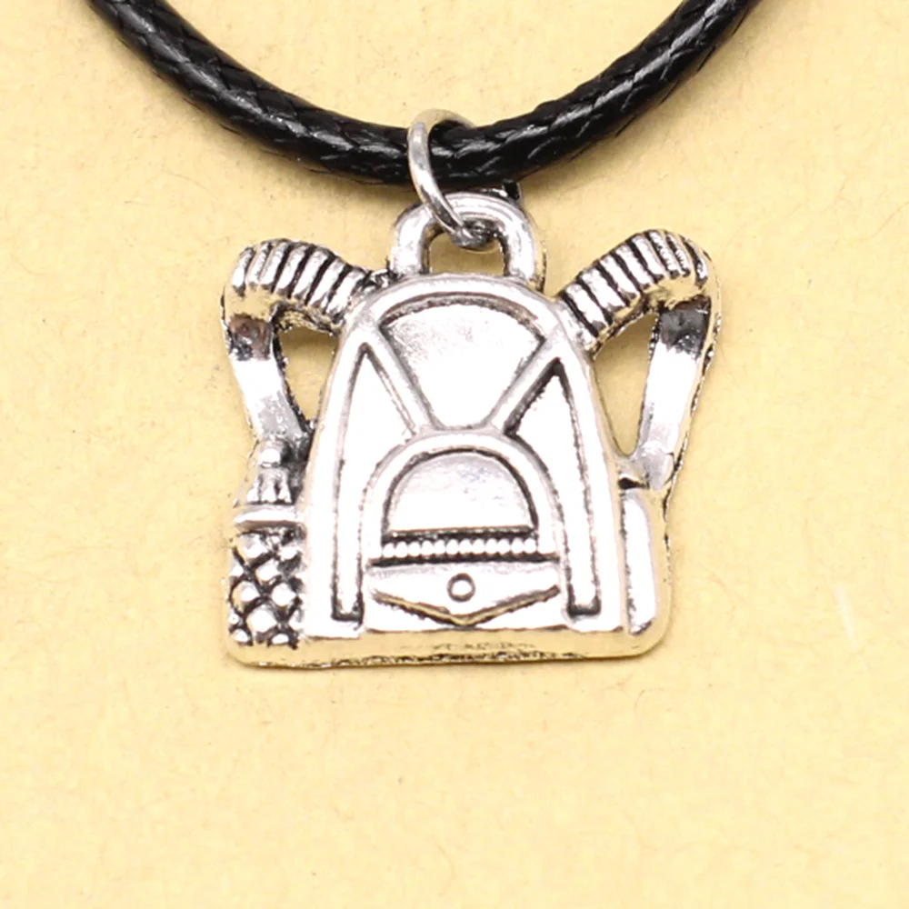 1 шт. 16x16 мм школьная сумка женское ожерелье ювелирные изделия для женщин