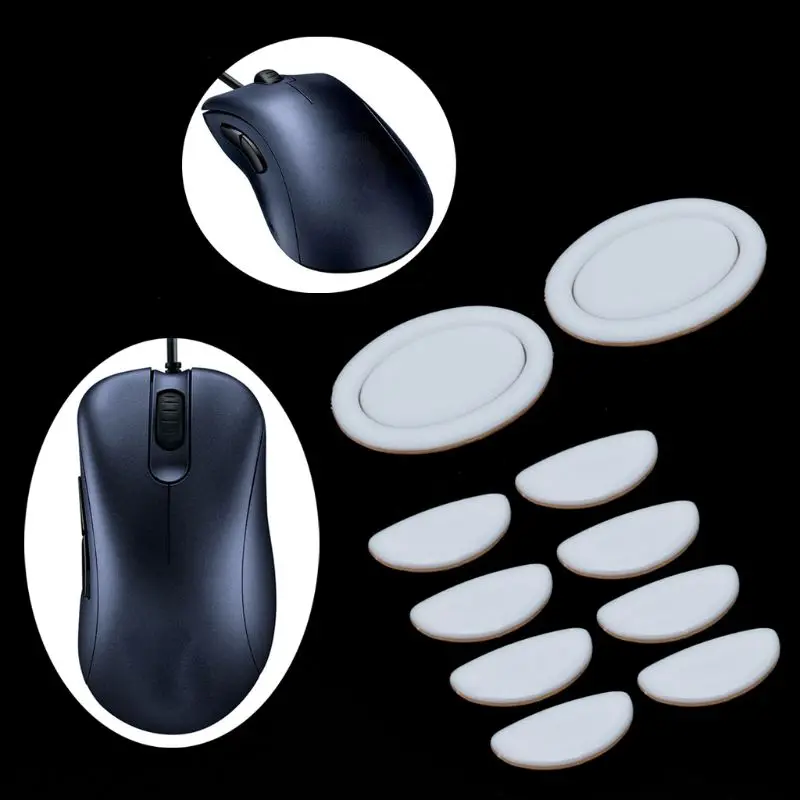 Для ZOWIE EC1-B/EC2-B мышь, белая игровая мышь со скользящим краем, запасные части для ног