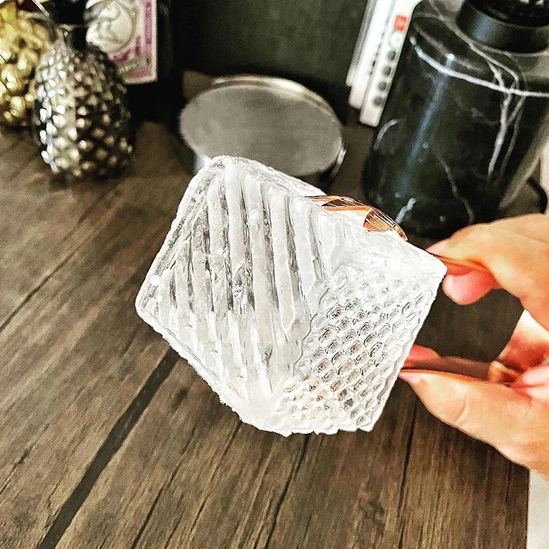 Пластина для штамповки кубиков льда латунные формы штампов волнистый узор