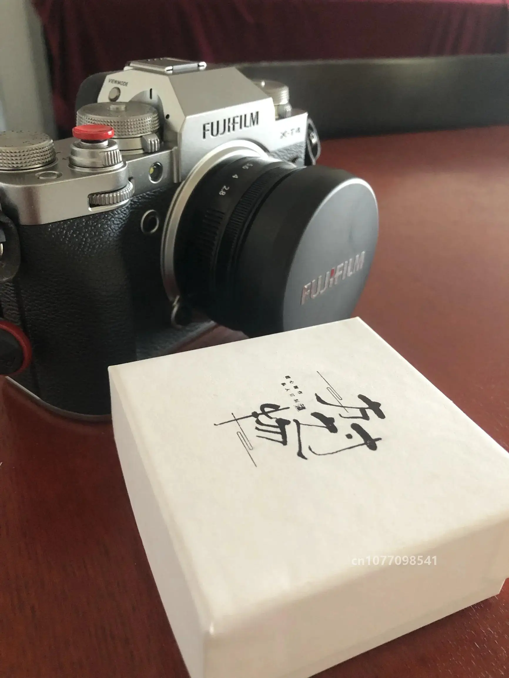 Алюминиевый комплект переходных колец с квадратной блендой для Fujifilm Fujinon XF27mm F/2.8 R